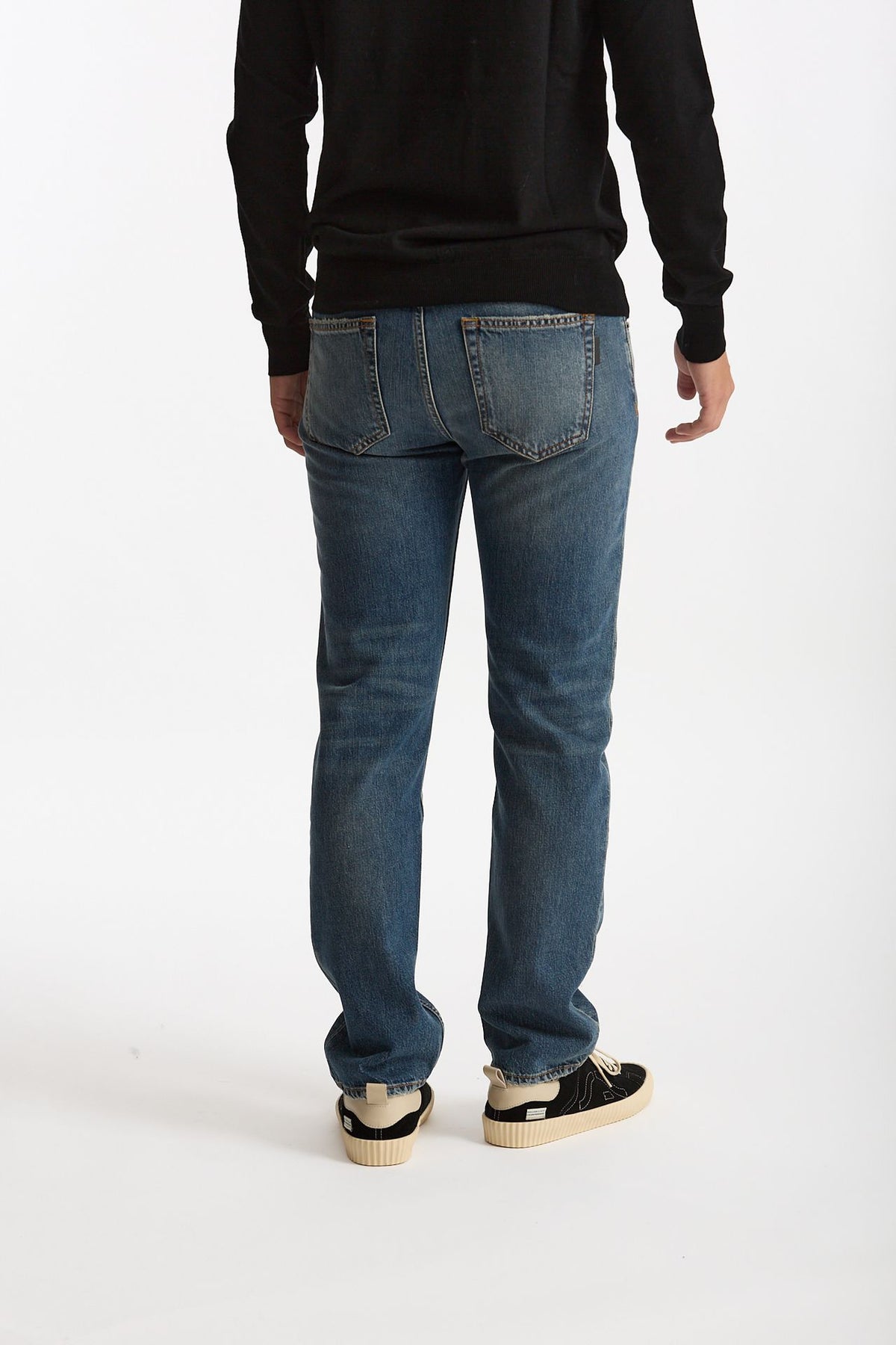 Jeans NUMERI in cotone fermo lavaggio medio uomo Numeri - 3
