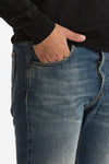 Jeans NUMERI in cotone fermo lavaggio medio uomo Numeri - 5