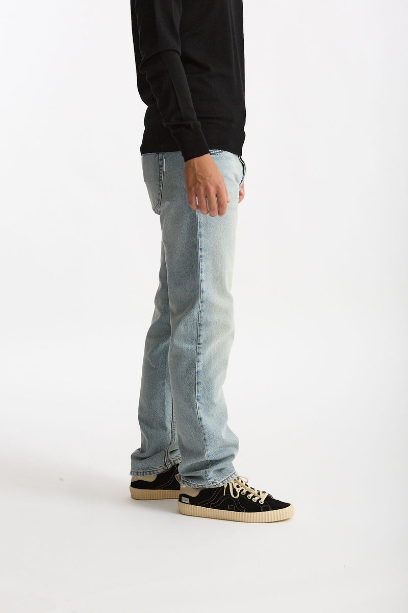 Jeans NUMERI in cotone fermo lavaggio chiaro uomo Numeri - 3