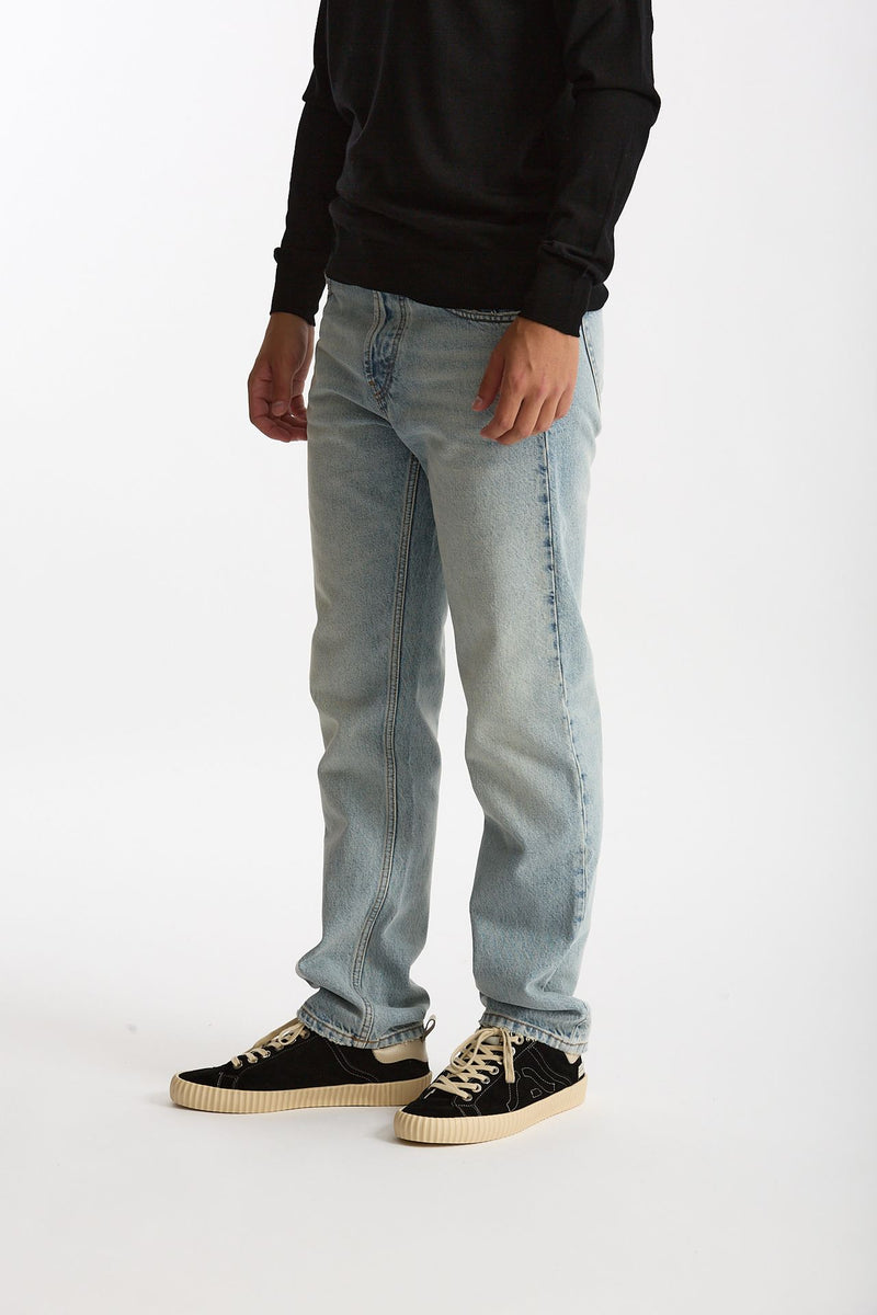 Jeans NUMERI in cotone fermo lavaggio chiaro uomo Numeri - 1