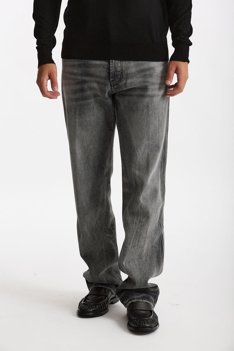 Jeans in cotone fermo grigio uomo Numeri - 2