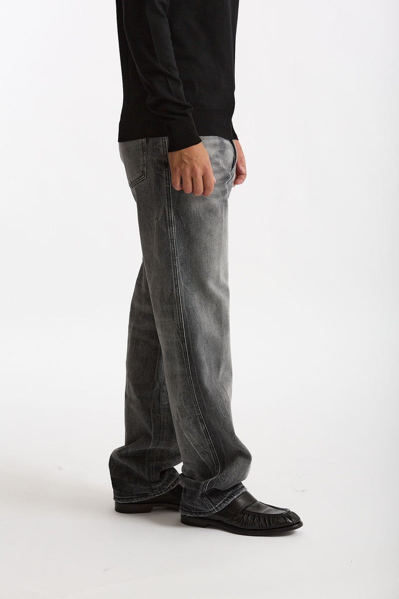 Jeans in cotone fermo grigio uomo Numeri - 1