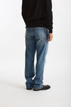 Jeans in cotone fermo lavaggio chiaro uomo Numeri - 3