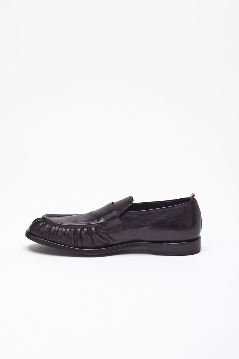 Mocassini SOUND/008W in pelle nero uomo Officine creative - 4
