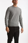 Maglia in lana e cashmere grigio uomo Mauro ottaviani - 2