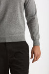 Maglia in lana e cashmere grigio uomo Mauro ottaviani - 6