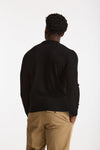 Maglia in lana e cashmere nero uomo Mauro ottaviani - 3