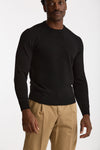 Maglia in lana e cashmere nero uomo Mauro ottaviani - 4