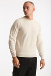 Maglia in lana e cashmere panna uomo Mauro ottaviani - 4