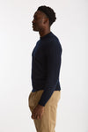 Maglia in lana e cashmere blu uomo Mauro ottaviani - 1