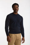 Maglia in lana e cashmere blu uomo Mauro ottaviani - 4