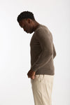 Maglia in cashmere nocciola uomo Mauro ottaviani - 2