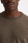 Maglia in cashmere nocciola uomo Mauro ottaviani - 5