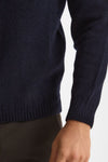Maglia in cashmere blu uomo Mauro ottaviani - 6