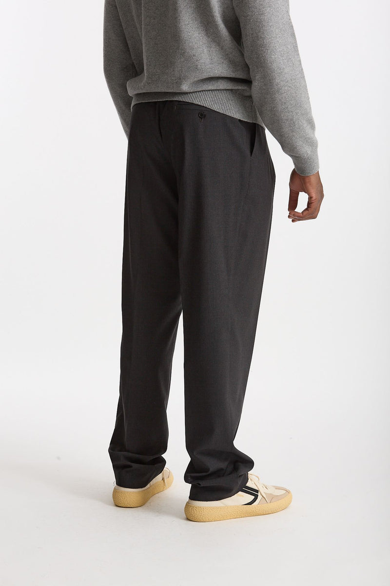 Pantalone in lana grigio uomo Paul smith - 3