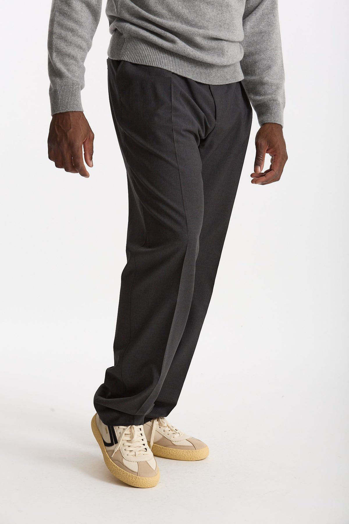 Pantalone in lana grigio uomo Paul smith - 4