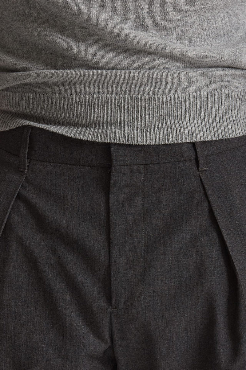 Pantalone in lana grigio uomo Paul smith - 5