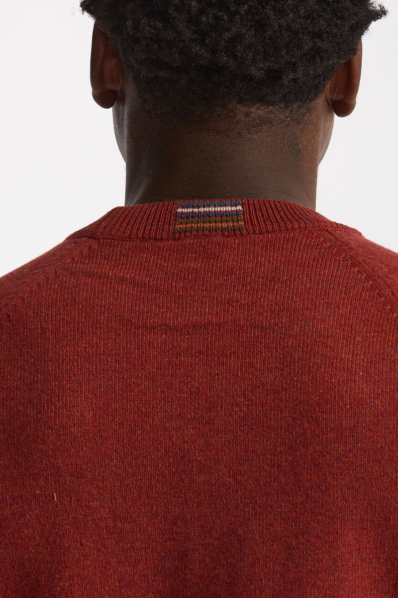 Maglia in lana mattone uomo Paul smith - 4