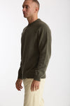 Maglia girocollo in lana oliva uomo Paul smith - 2