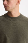 Maglia girocollo in lana oliva uomo Paul smith - 6