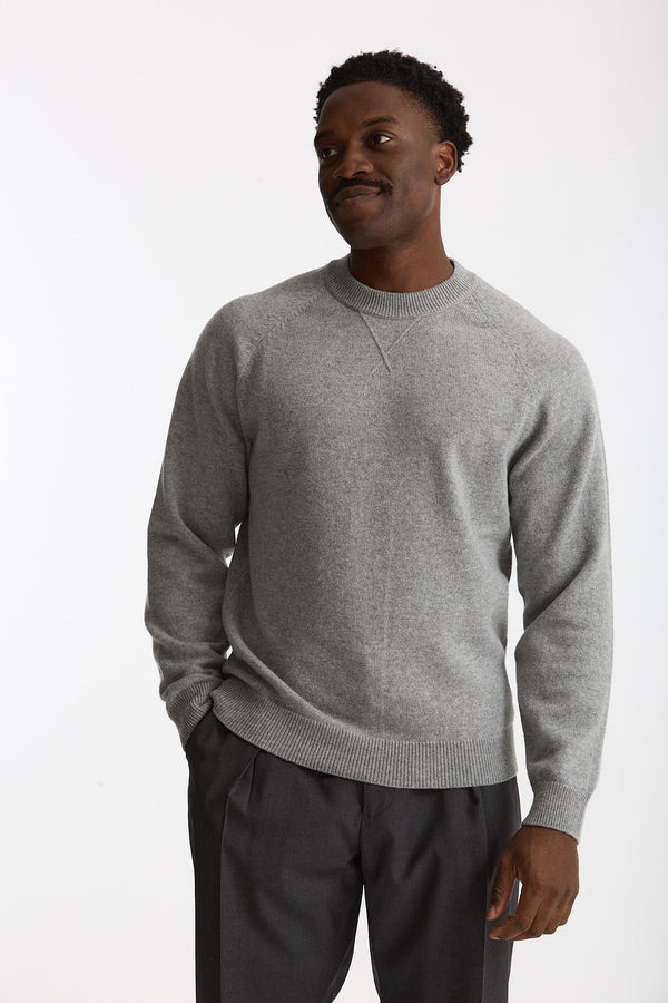 Maglia in lana grigio chiaro uomo Paul smith