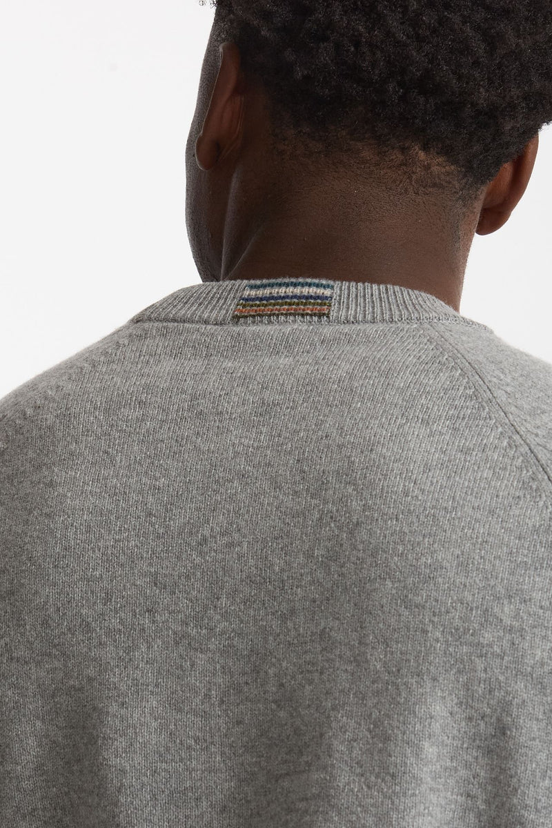 Maglia in lana grigio chiaro uomo Paul smith - 4