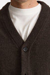 Cardigan in lana marrone uomo Paul smith - 6