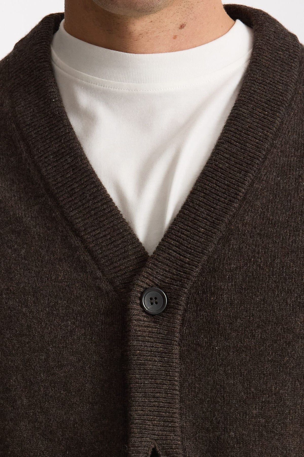 Cardigan in lana marrone uomo Paul smith - 6