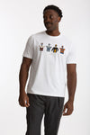 T-shirt in cotone bianco uomo Paul smith - 3