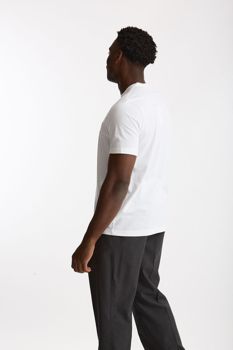 T-shirt in cotone bianco uomo Paul smith - 4