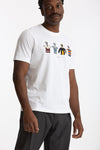 T-shirt in cotone bianco uomo Paul smith - 1