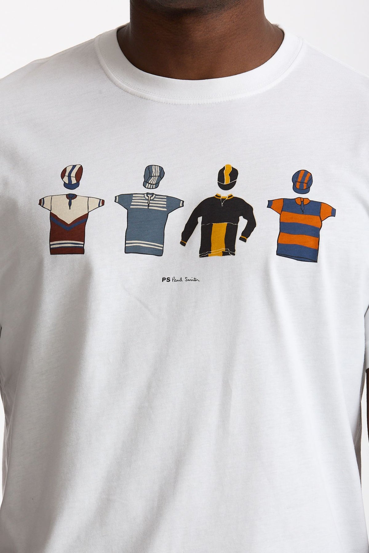 T-shirt in cotone bianco uomo Paul smith - 2