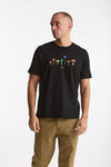 T-shirt stampa in cotone nero uomo Paul smith - 1