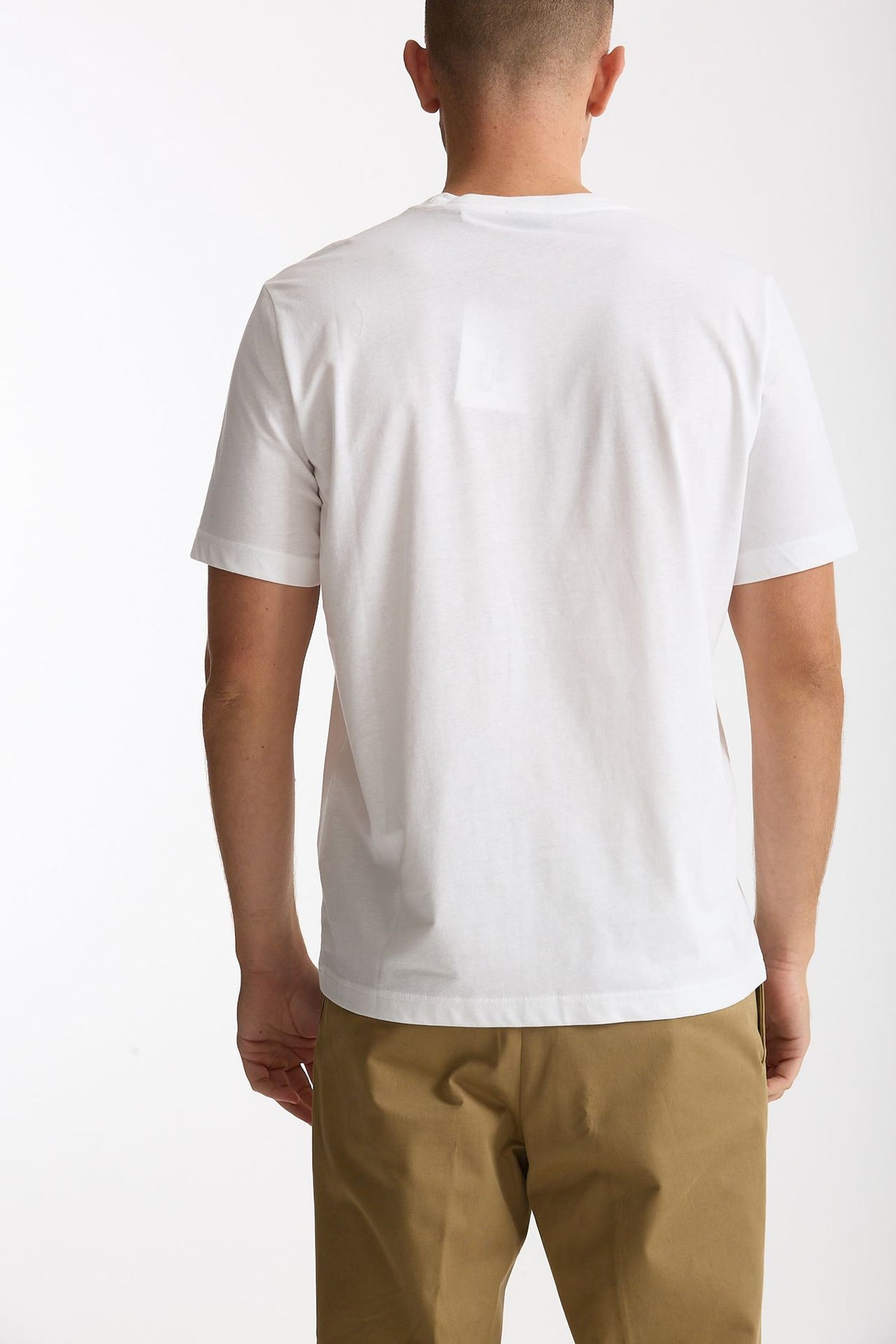 T-shirt stampa in cotone bianco uomo Paul smith - 3