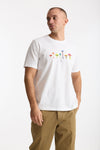 T-shirt stampa in cotone bianco uomo Paul smith - 4