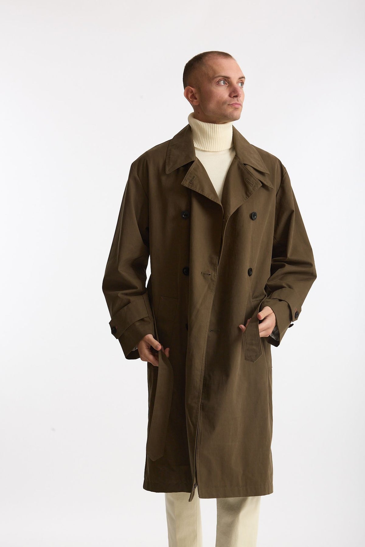 Trench in cotone verde uomo Paul smith - 2
