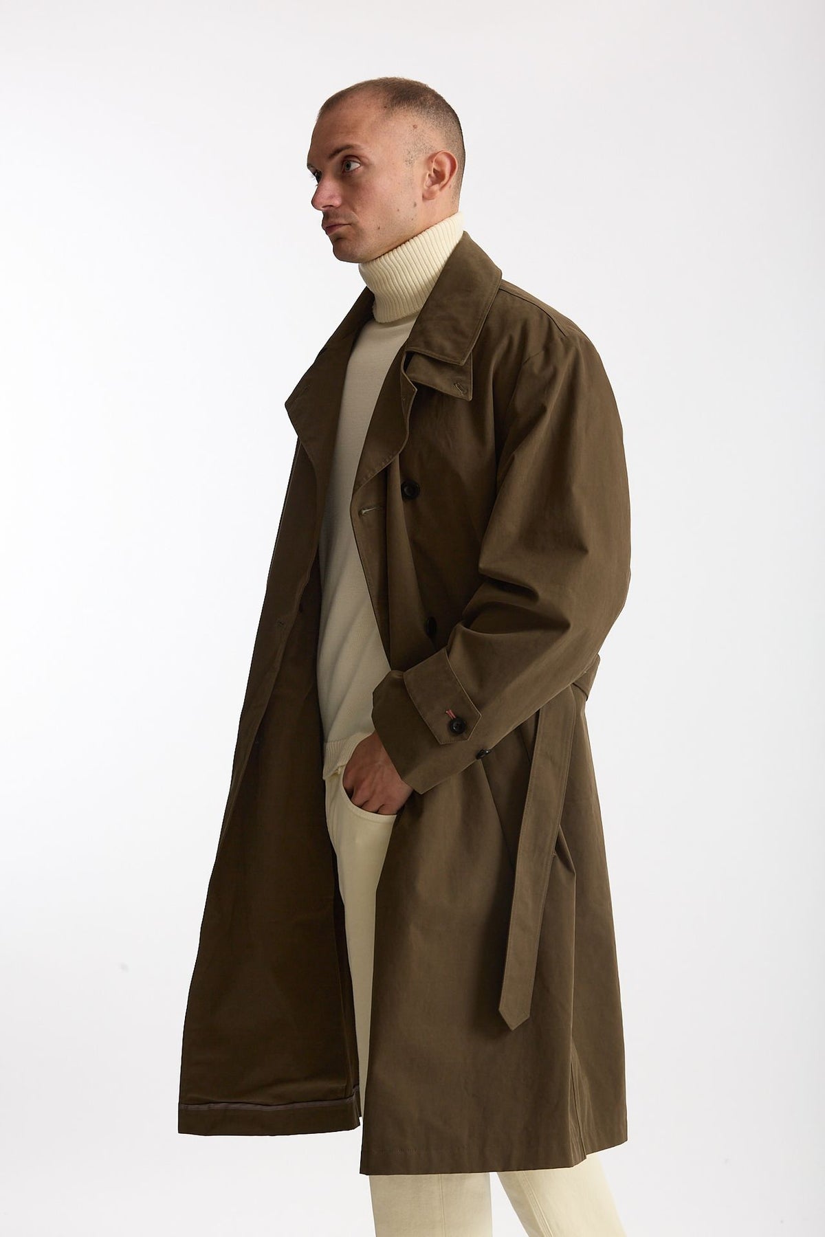 Trench in cotone verde uomo Paul smith - 1