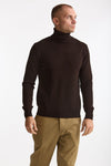 Dolcevita in lana marrone uomo ( p - s ) - 4