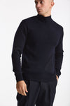 Lupetto in lana blu uomo ( p - s ) - 1
