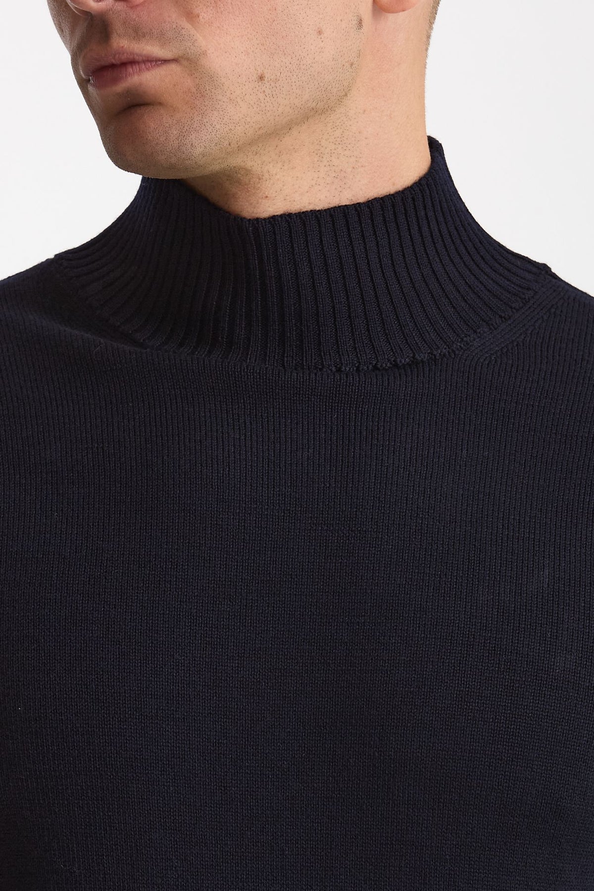 Lupetto in lana blu uomo ( p - s ) - 4