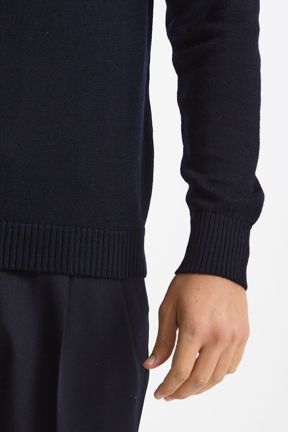 Lupetto in lana blu uomo ( p - s ) - 5