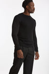 Maglia in lana nero uomo ( p - s ) - 4