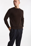 Maglia in lana marrone uomo ( p - s ) - 4