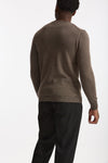 Maglia in lana tortora uomo ( p - s ) - 3