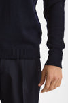 Maglia in lana blu uomo ( p - s ) - 6