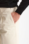 Pantalone HAMPTONS in cotone fermo panna uomo Pt torino - 6