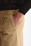 Pantalone HAMPTONS in cotone fermo cammello uomo Pt torino - 6