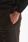 Pantalone in lana stretch EDGE- DIECI marrone uomo Pt torino - 6