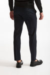 Pantalone in lana stretch EDGE- DIECI blu uomo Pt torino - 4