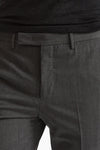 Pantalone in lana stretch EDGE- DIECI grigio uomo Pt torino - 5